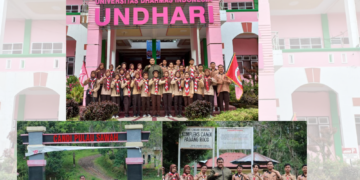 Peringati Hari Pramuka Sedunia, UKM Pramuka Undhari Kunjungi Situs Bersejarah di Dharmasraya