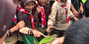 Animal Keeper’s Banjarnegara Beri Edukasi Peserta Pesta Siaga
