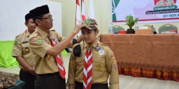 Ka Kwarda Riau Lepas 480 Peserta Kemnas V Sako Pramuka SIT