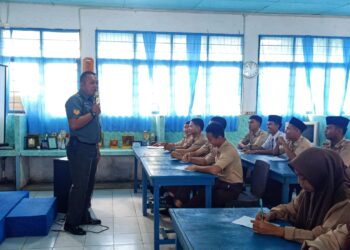 Jelang Perjusami, Danramil 02/Tebing Tinggi Cek Kesiapan Anggota Saka Wira Kartika