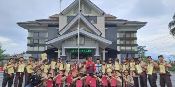 Kwarran Cijeruk Gelar Seleksi Pramuka Garuda Tahun 2023