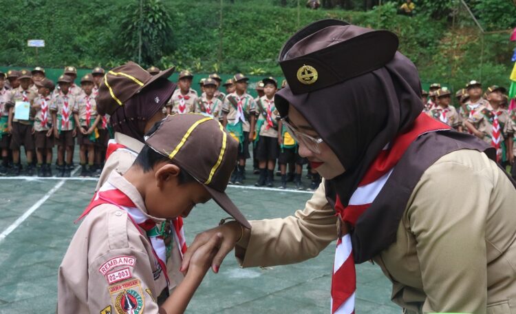 Pesta Siaga Kwartir Ranting Bulu Bermaian, Berekreasi di Wana Wisata