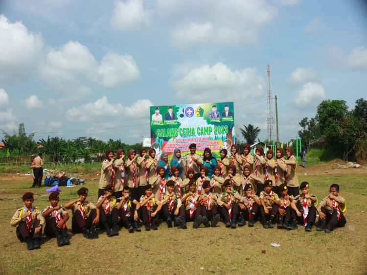 Sako Madapes Kementerian Agama Menggelar Galang Ceria Camp sekaligus Pelantikan Pengurus Tingkat Cabang