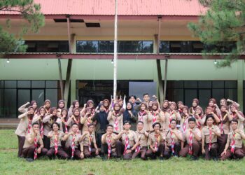 Terima Anggota Baru, UKM Pramuka IPB University Lakukan Penerimaan Warga Racana 49