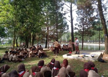 SMK Pertiwi Cibungbulang Gelar Perkemahan Awal Tahun sebagai Pembinaan dan Pengembangan Karakter