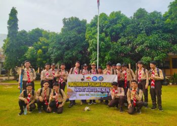 Gudep SMA IT Baitul Muslim Selenggarakan Pengembaraan, Tempuh Rute Sepanjang 30 Km