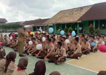 SMA Negeri 16 Palembang Selenggarakan Latihan Kepramukaan Sistem Blok