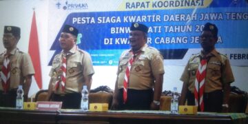 Kwarcab Jepara Menjadi Tuan Rumah Pesta Siaga Tahun 2023 Tingkat Binwil Pati