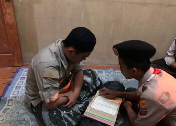 Membaca Al-qur’an Jadi Salah Satu Agenda Pemantapan Calon Pramuka Garuda Kwarran Ciawi