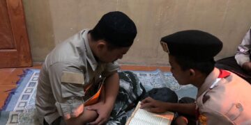 Membaca Al-qur’an Jadi Salah Satu Agenda Pemantapan Calon Pramuka Garuda Kwarran Ciawi