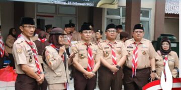 Inilah Pesan Ketua Kwarcab Kabupaten Bogor Saat Hadiri Musran Cibinong