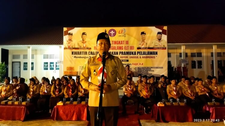18 Regu Penggalang Bersaing di LT-III Pelalawan Tahun 2023