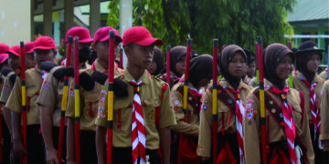 Kwartir Ranting Gerakan Pramuka Marioriawa Gelar LT-II Tahun 2023