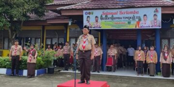 Kadisporapar Buka LT-III Kwartir Cabang Indragiri Hulu Tahun 2023