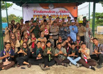 Kwarran Gerakan Pramuka Pasir Limau Kapas Gelar Perjusami Akbar