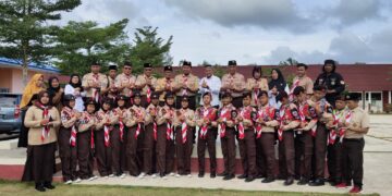 Lepas Kontingen LT-IV, Kak Sutiyoso : Tetap Semangat Tunjukan Kemampuan di LT-IV Kwarda Kepri Tahun 2023