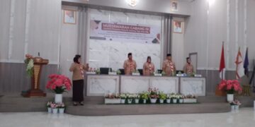Ketua Kwarda Sulteng Buka Musyawarah Cabang IV Gerakan Pramuka Tojo Una Una