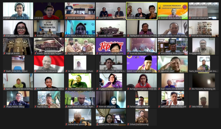 Kwartir Daerah Jawa Tengah menyiapkan 1600 kuota TPOD tahun 2023 Gratis