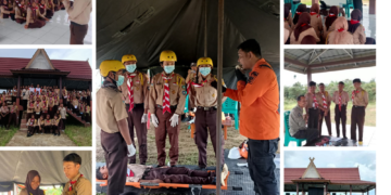 Hadirkan Narasumber Berkompeten, Kwarran Nalo Tantan Jalin Kolaborasi di Raimuna Ranting