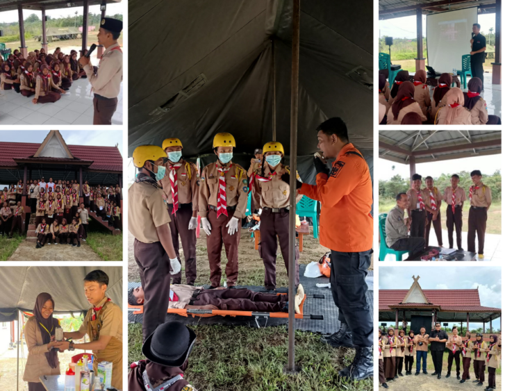 Hadirkan Narasumber Berkompeten, Kwarran Nalo Tantan Jalin Kolaborasi di Raimuna Ranting