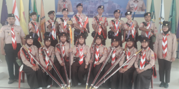 Pelepasan Kontingen Kwarcab Kota Palembang Peserta Lomba Tingkat IV Sumatera Selatan Tahun 2023