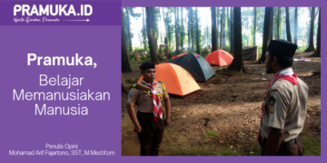 Pramuka, Belajar Memanusiakan Manusia