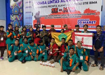 Pramuka MAN 1 Kota Bima Juara 3 Lomba Lintas Alam (LLA) Se-NTB Tahun 2023