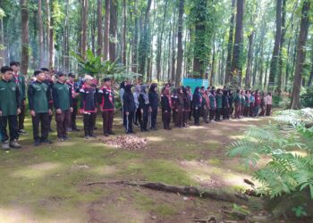 Pakai Tagline Disiplin, Saka Wanabakti KPH Banyuwangi Utara Sukses Gelar Latihan Integrasi Rimbawan Muda Tingkat Cabang Banyuwangi