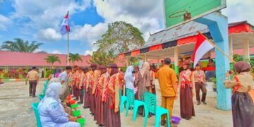 Ketua Kwarda Jambi Hadiri Pengukuhan Pramuka Garuda Golongan Penggalang di Kwarcab Merangin