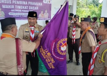 Ketua Harian Kwarcab Bone Tutup KMD di Patimpeng