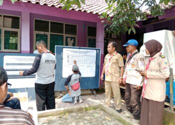 Kwarran Jonggol Turunkan Anggota Pramuka Bantu PAM Pilkades Serentak