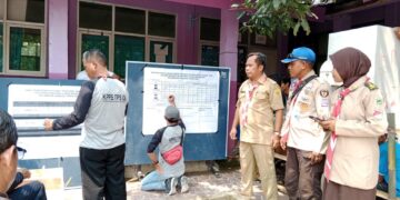 Kwarran Jonggol Turunkan Anggota Pramuka Bantu PAM Pilkades Serentak