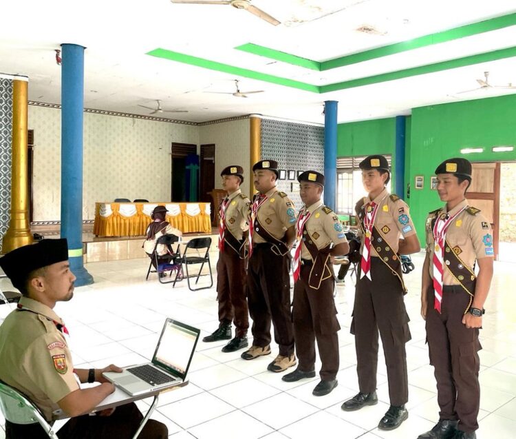 Pramuka Penegak Kwarran Ciseeng Kabupaten Bogor Bersaing Ikuti Seleksi Raimuna Nasional XII