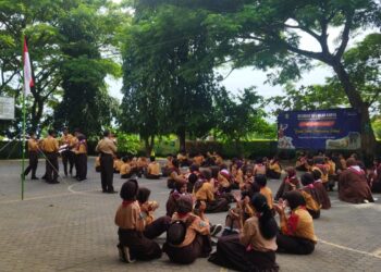 Dewan Penggalang se-Banyuwangi Berkumpul di SMP Negeri 3 Banyuwangi, Belajar Berkebun