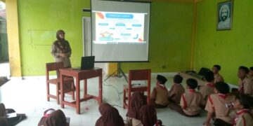 MI Tarbiyatul Huda Kwarran Caringin Adakan Kegiatan Perkemahan Sabtu-Minggu