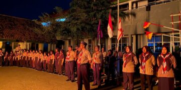 Inilalah Pesan Ketua Kwarran Klapanunggal Dipersami SDN Nambo 01 Klapanunggal