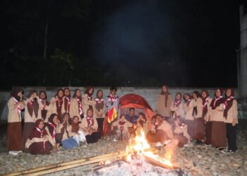 SMP Plus Bina Trampil Kwarran Rumpin Gelar Persami