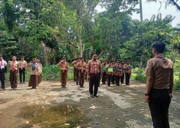SMK Farmako Medika Kwarran Caringin Adakan Giat Kenaikan Tingkat Bantara