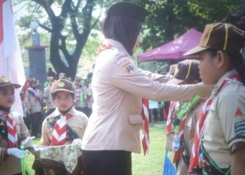 Bunda Eka Edy Supriyanta Buka Pesta Siaga Kwarda Jateng Binwil Pati Tahun 2023