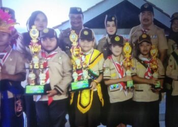 Kwarcab Rembang dan Pati Raih Barung Tergiat pada Pesta Siaga Kwarda Jateng Binwil Pati