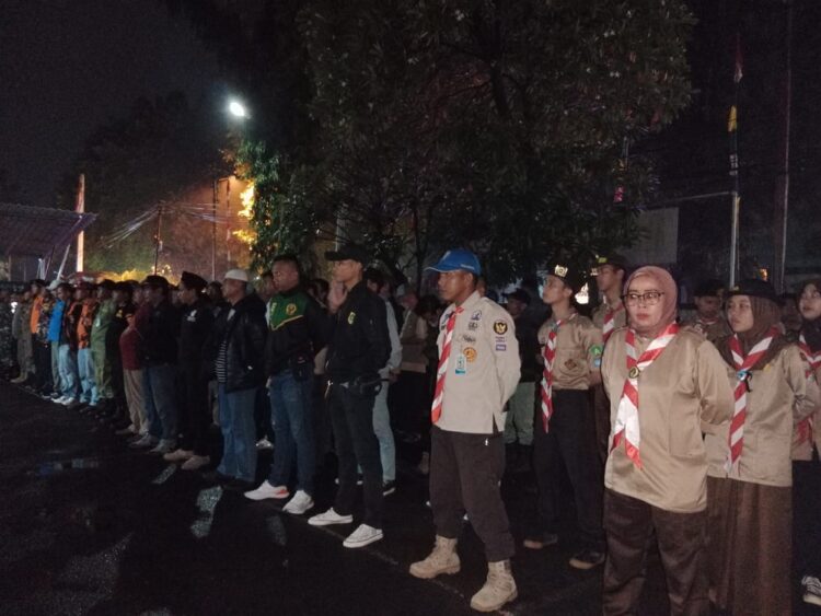 Kwarran Jonggol Kabupaten Bogor Ikuti Apel Bersama Kesiapsiagaan Antisipasi Gangguan Trantibum