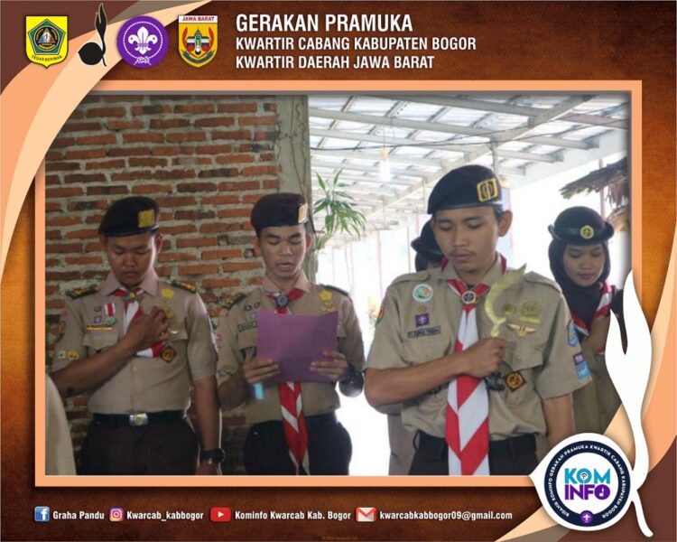 Sampaikan Rancangan Giat 2023, DKR Parungpanjang Kaupaten Bogor Selenggarakan Sidparran