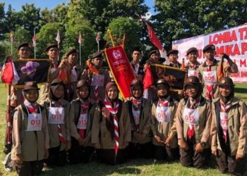 Pramuka MTsN 1 Kota Bima Raih Prestasi pada LT-IV Kwarda NTB 2023