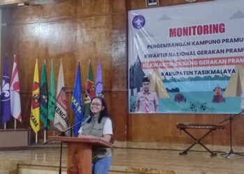 Monitoring Pengembangan Kampung Pramuka di Kwarcab Kabupaten Tasikmalaya, Kak GKR Mangkubumi Ingatkan Pentingnya Kolaborasi