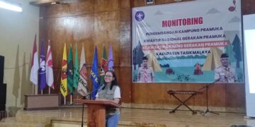 Monitoring Pengembangan Kampung Pramuka di Kwarcab Kabupaten Tasikmalaya, Kak GKR Mangkubumi Ingatkan Pentingnya Kolaborasi