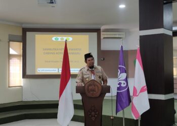 Inilah Harapan Ketua Kwarcab Kota Pekanbaru pada Pelantikan Mabigus Unilak