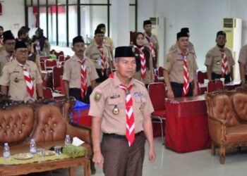 Terpilih Secara Aklamasi, Kak Jamaluddin Pimpin Kwarcab Siak Masa Bakti 2023-2028