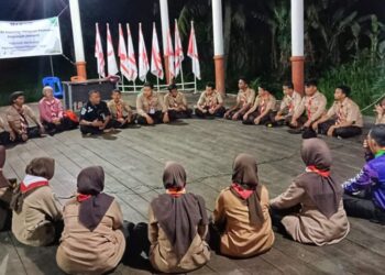 Kwarcab Kepulauan Meranti Gelar Perkemahan Pemantapan Dewan Kerja