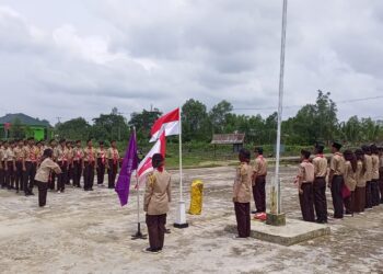 Kwarran Tanah Merah Lantik 29 Penegak Bantara 