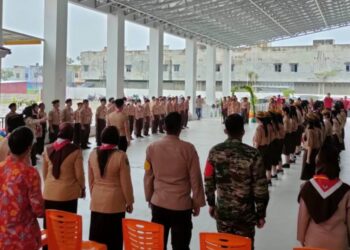 Camat Binawidya Buka Lomba Tingkat II Tahun 2023